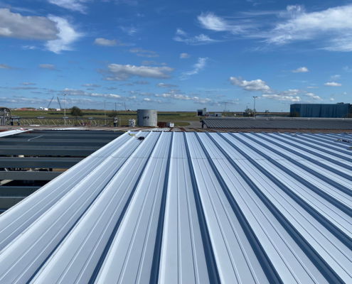 Metal Roof and Wall Panel Installation for Government Project