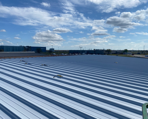 Metal Roof and Wall Panel Installation for Government Project