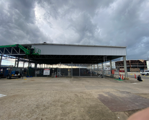 Metal Roof and Wall Panel Installation at NASA Michoud