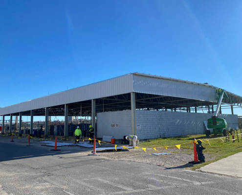 Metal Roof and Wall Panel Installation