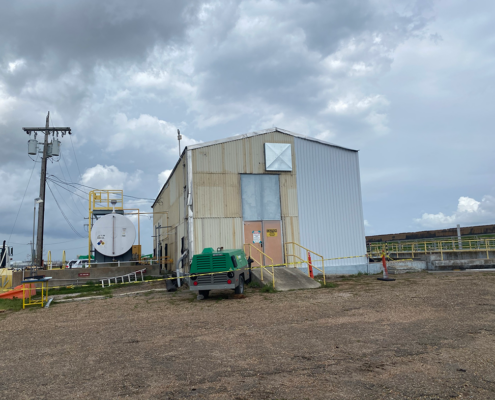 Installation of Metal Wall Panels and Insulated Roof Panels at NASA Michoud Assembly Facility