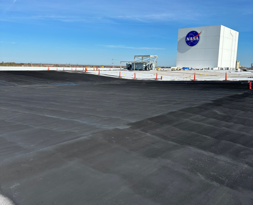 Roof Restoration and Waterproof Coating for NASA Michoud 12