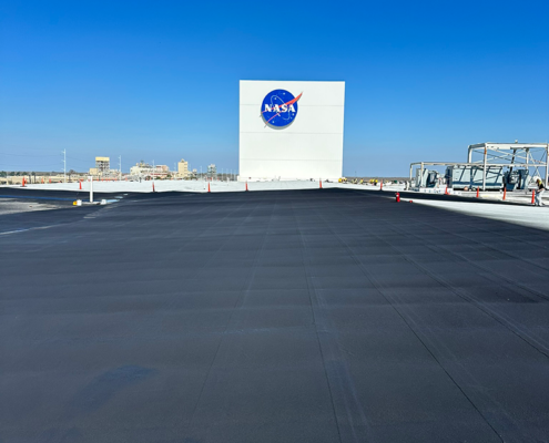 Roof Restoration and Waterproof Coating for NASA Michoud 5