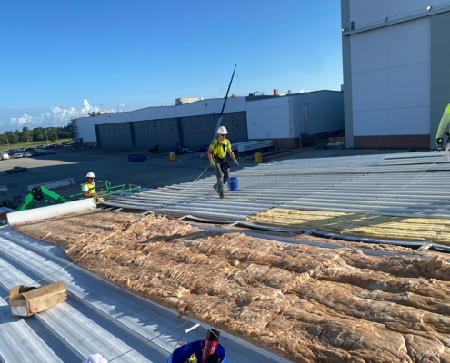 Metal Panel Installation at NASA Michoud