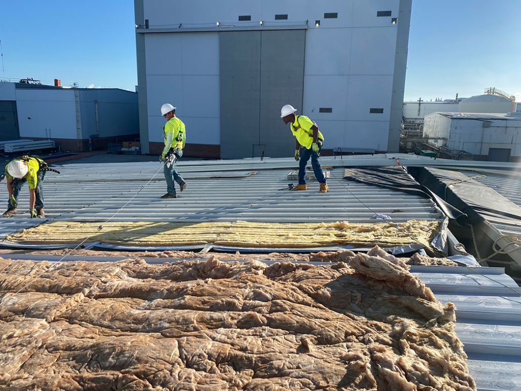 B & W Contractors Inc. Metal Panel Installation at NASA Michoud