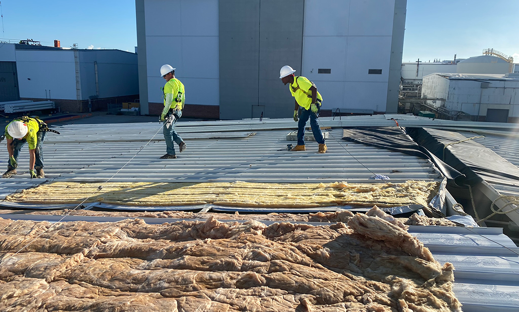 B & W Contractors Inc. Metal Panel Installation at NASA Michoud