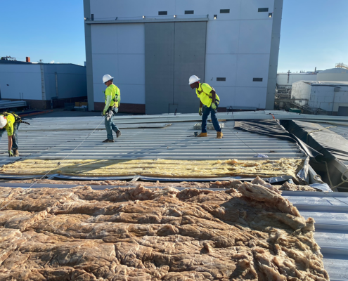 B & W Contractors Inc. Metal Panel Installation at NASA Michoud