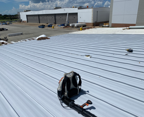 Metal Panel Installation at NASA Michoud