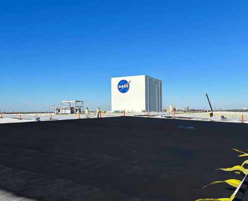 Roof Restoration and Waterproof Coating for NASA Michoud 19