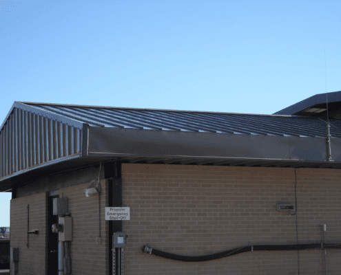 Metal Roofing Project at Naval Construction Battalion Center 13